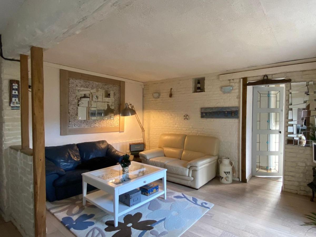 Appartement Sur Le Port, 105M Rez De Jardin Avec Parc Privatif 索姆河畔圣瓦莱里 外观 照片