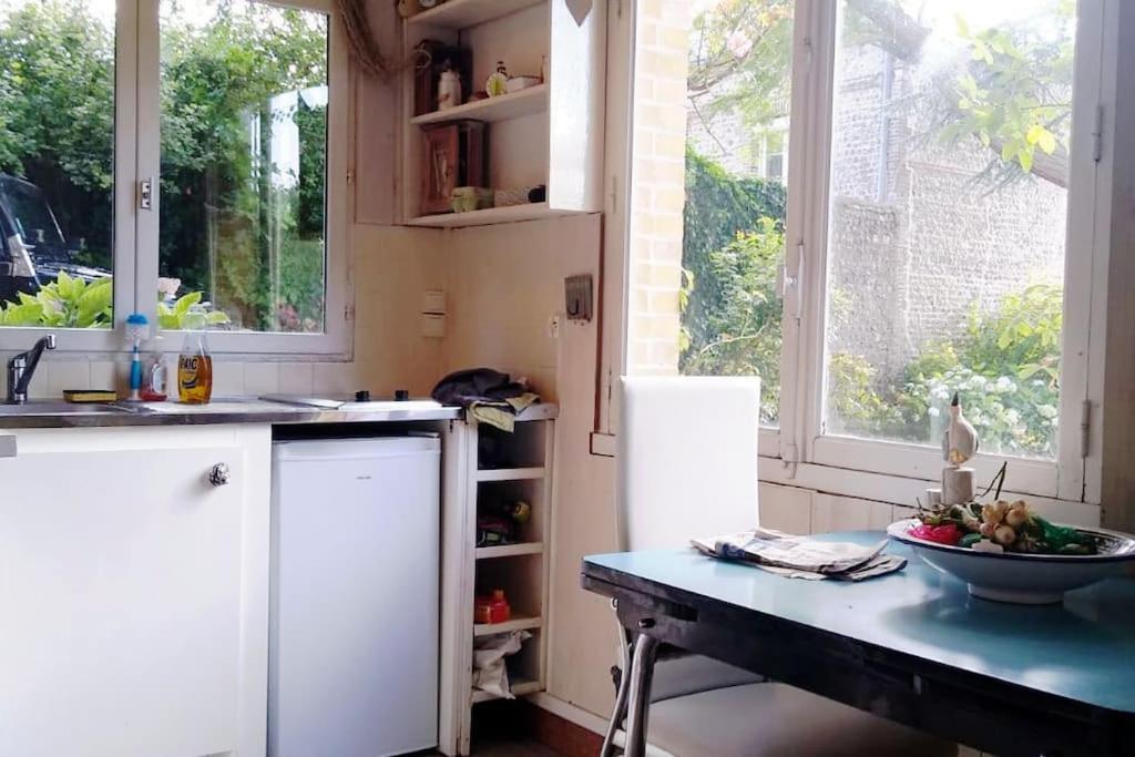 Appartement Sur Le Port, 105M Rez De Jardin Avec Parc Privatif 索姆河畔圣瓦莱里 外观 照片